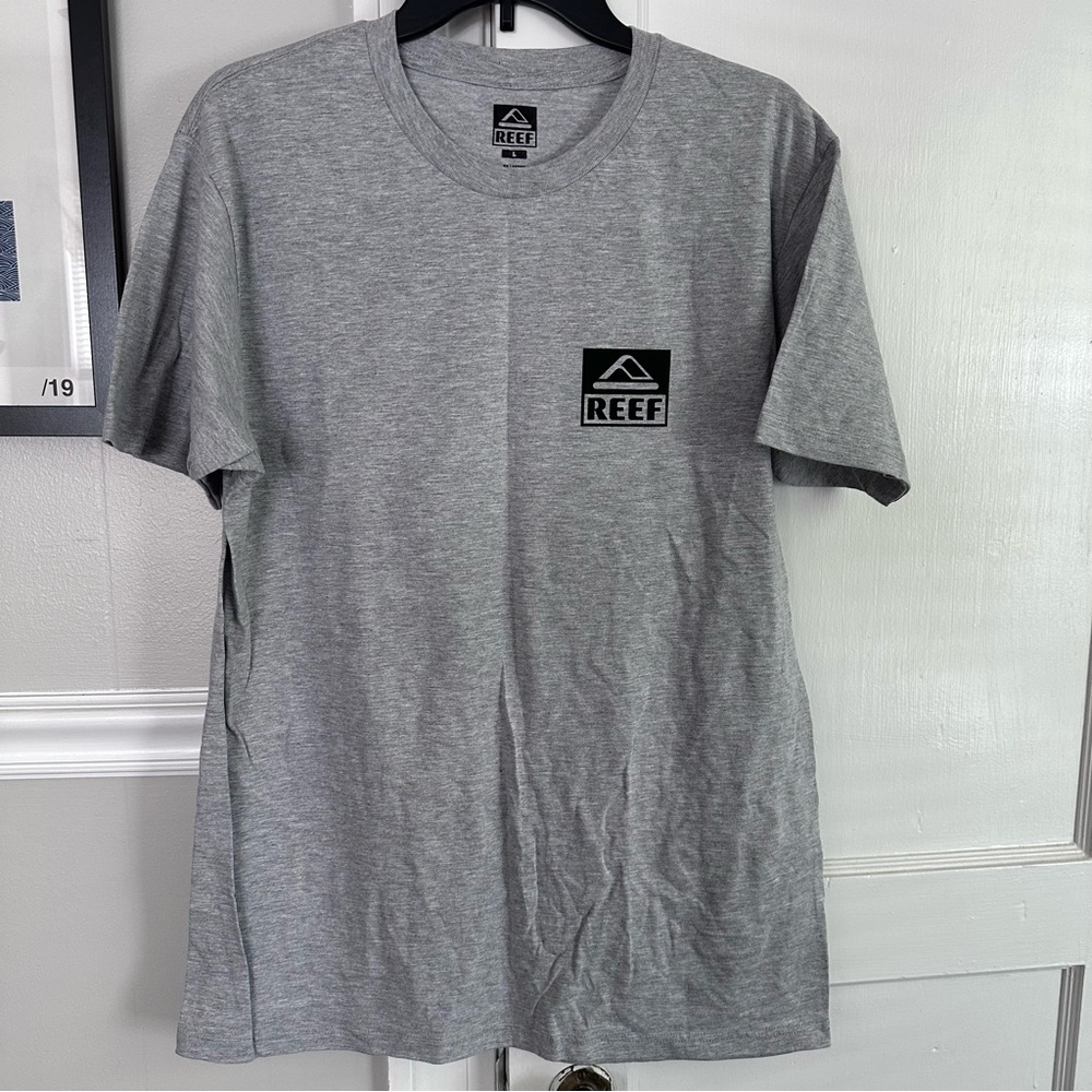Reef Heather Gray Short Sleeve Tee